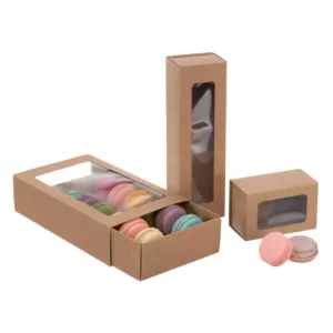 Kraft Macaron Box