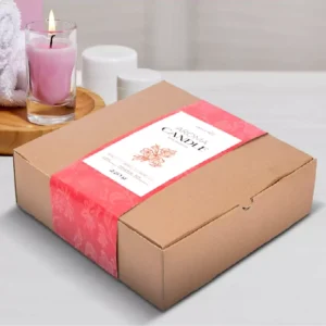 Kraft box with sleeves