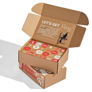 Custom Advent Calendar Packaging Boxes
