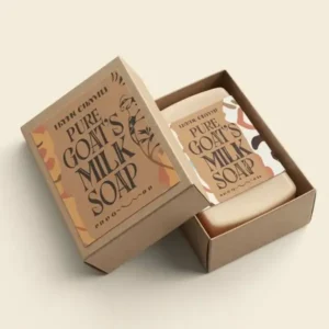 Custom Kraft Soap Box