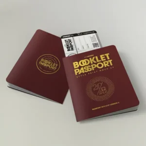 Custom Passport Printing Booklets Bulk