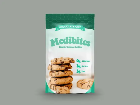 custom cookie mylar bags