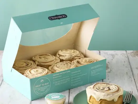 Custom Cinnamon Roll Boxes