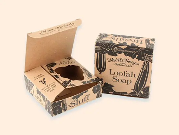 Custom Kraft Soap Boxes