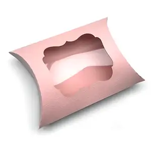 Custom Pillow Boxes With Window