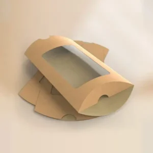 Custom Pillow Boxes With Window