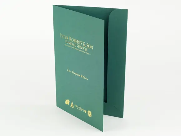 Custom Presentation Folders